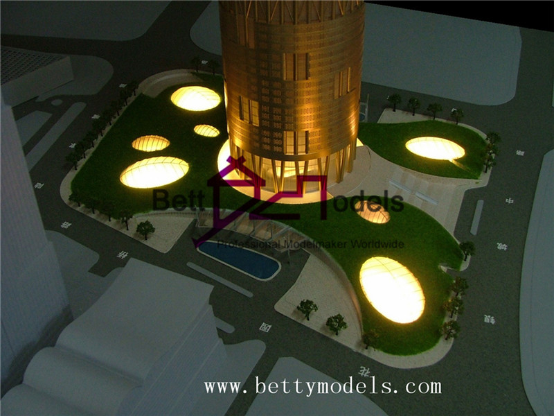 Modelos de torres de Shanghai